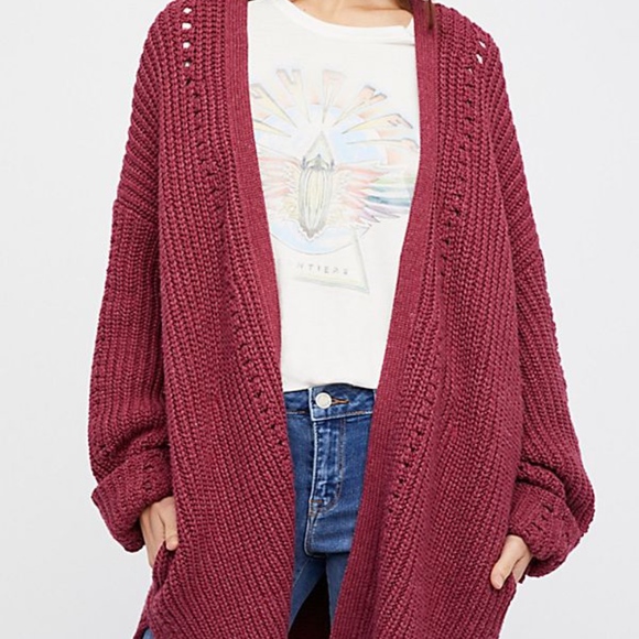 Free People Tops - NWT FREE PEOPLE NIGHTINGALE CARDI SZ S